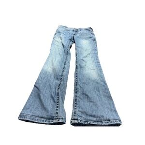 Ariat Women’s Medium Wash Mid Rise Boot Jeans! Sz 26R 30x31
